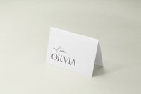 Place Name Cards