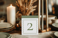 Table Name Cards