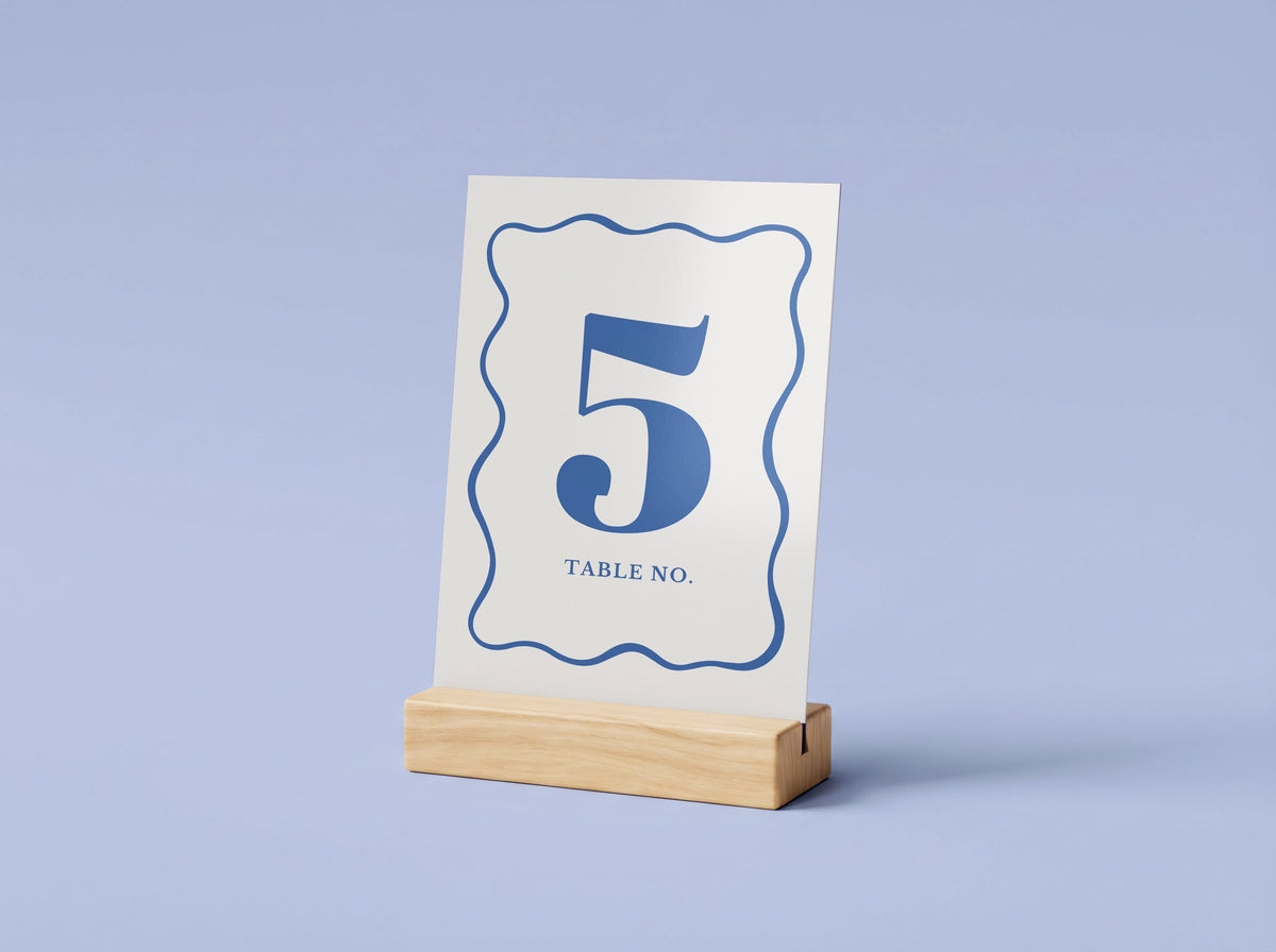 Table Name Cards